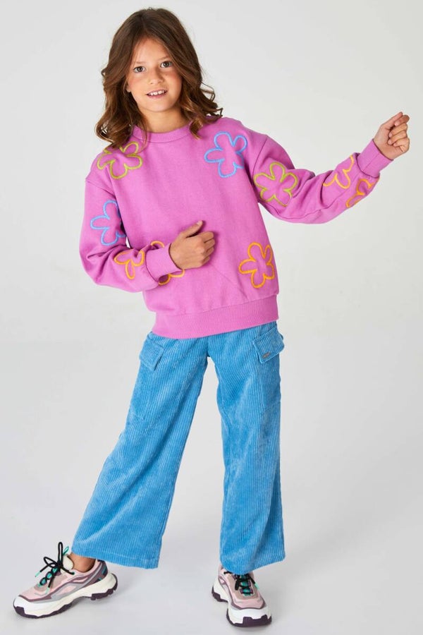 Broek Loreen Blue Bay Winter blue