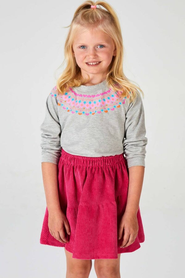 Tshirt Donna Blue Bay Winter grijs