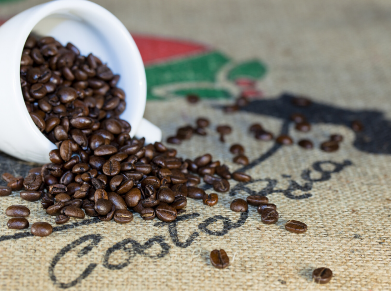 Koffiebonen uit Costa Rica