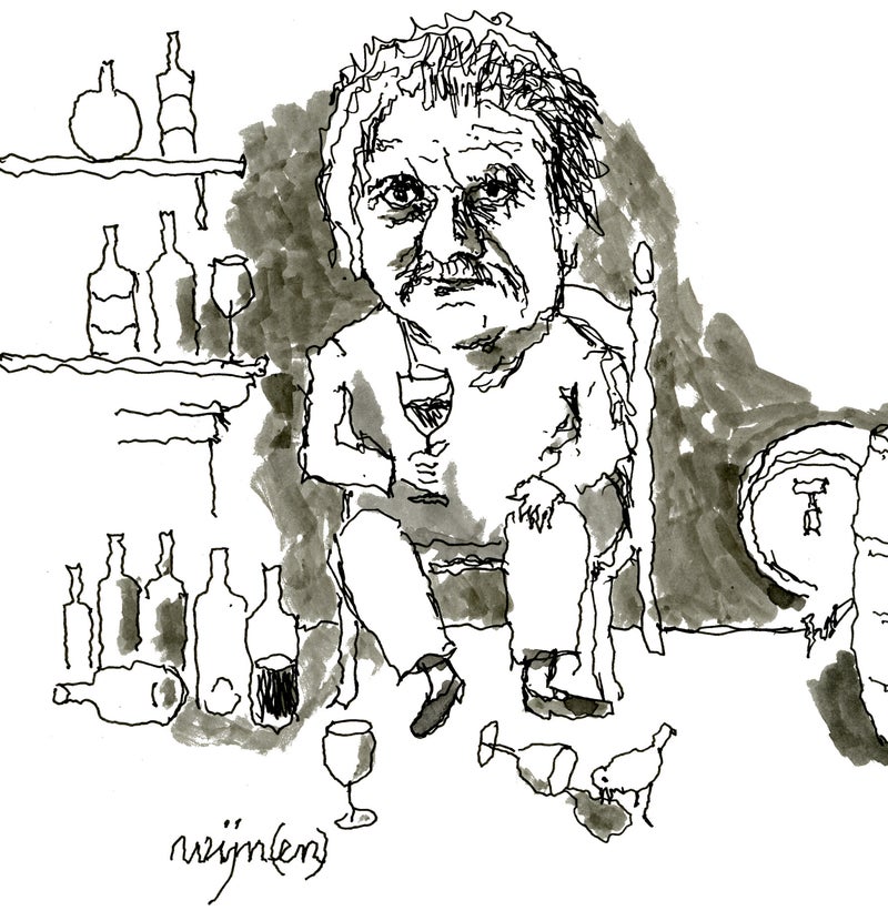 tekening van Jan van Poppel