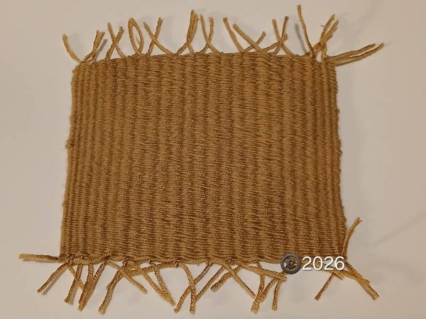 Golden Woven Coasters