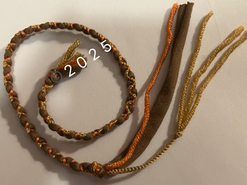 Golden&Coffee&Coral brown bookmark