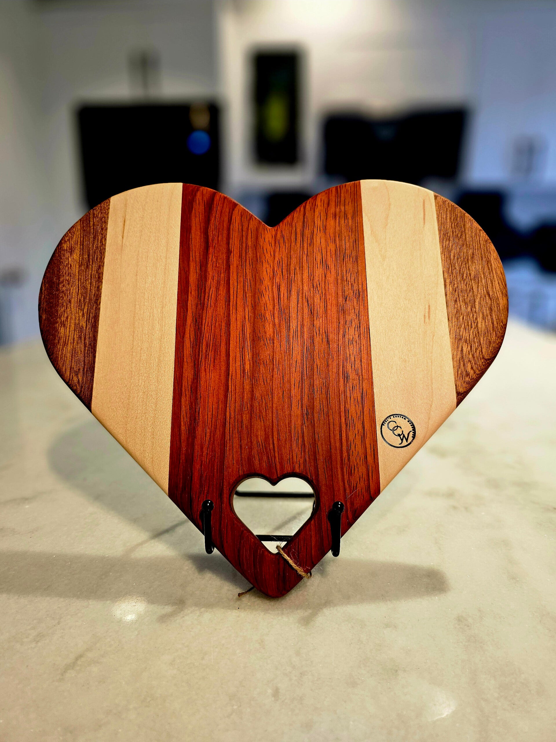 Heart Charcuterie Board
