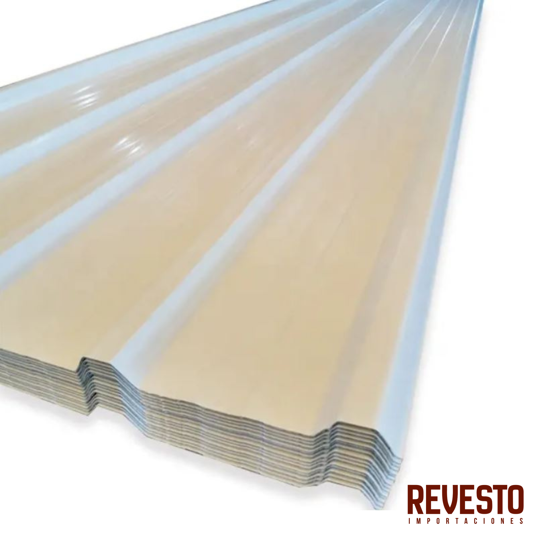 CHAPA UPVC BLANCA