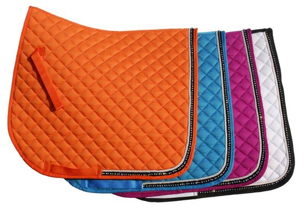 Rhinegold Elite Diamante Trimmed Saddle Cloth