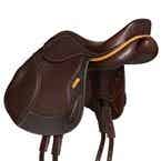 Ikonic hybrid horse ball saddle