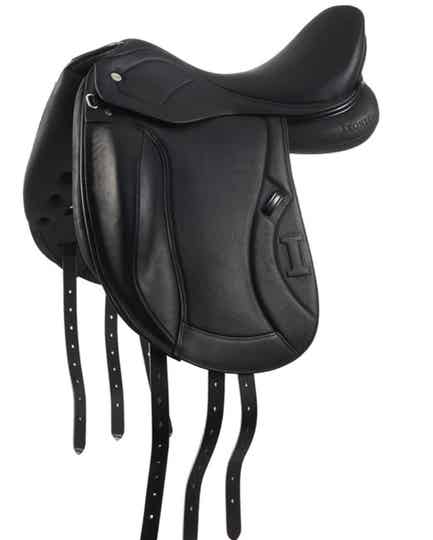 Ikonic monoflap evolution dressage saddle