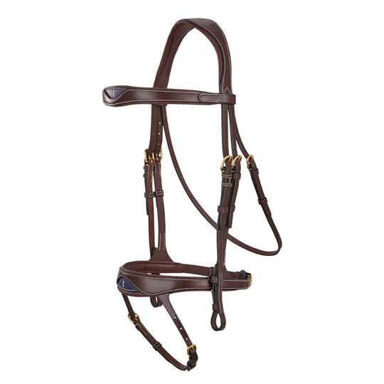 elite anatomic bridle with logo