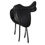 ikonic light double flap dressage saddle