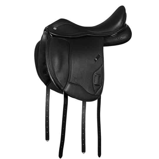 Ikonic dressage double lined velco block saddle