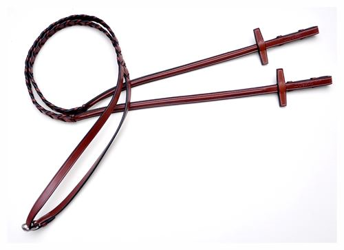 IKONIC Laced Fancy raised Reins (Hook-studs)