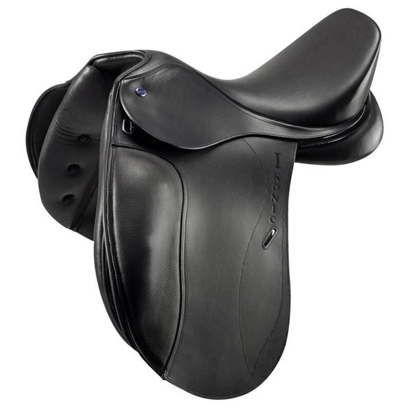 Ikonic evolution double flap dressage saddle