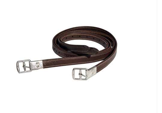 Ikonic calf covered nylon stirrup leathers