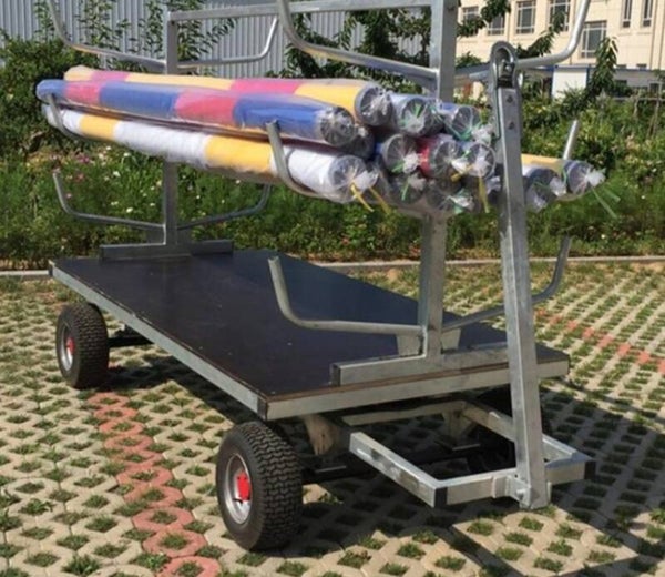 Towable Jump pole trailer