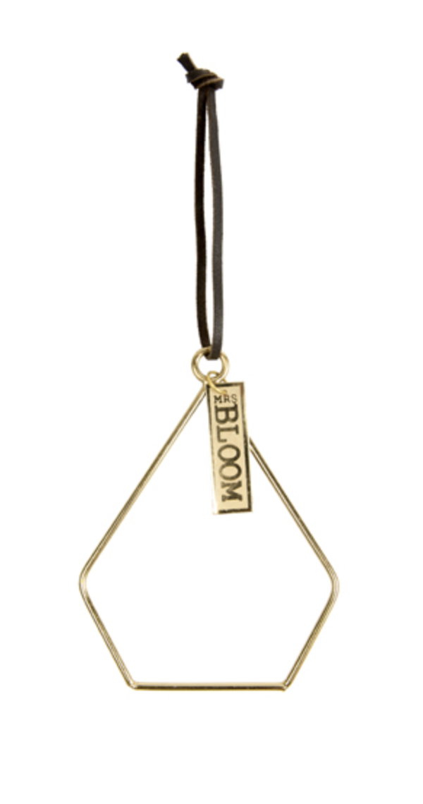 CHRISTMAS DEAL Nicolaja kersthanger metaal diamant goud