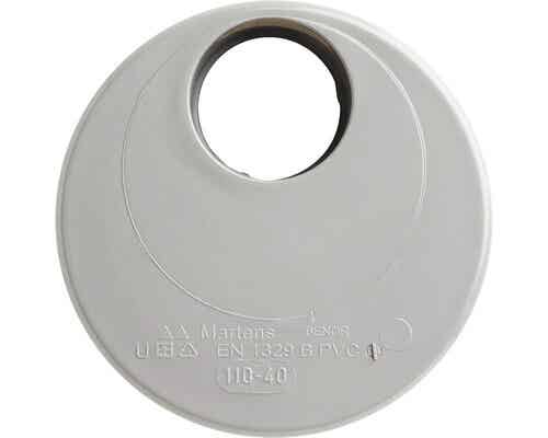 Martens verloop 110/40 mm grijs