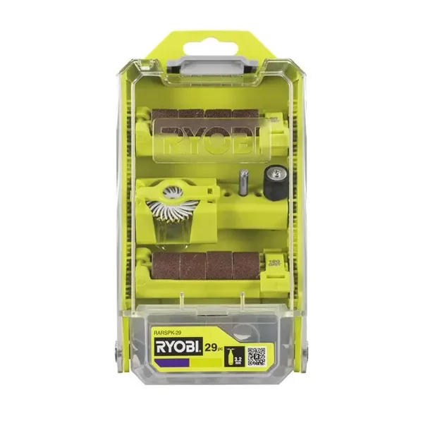 RYOBI - 29-delig schuur en polijstset - RARSPK-29