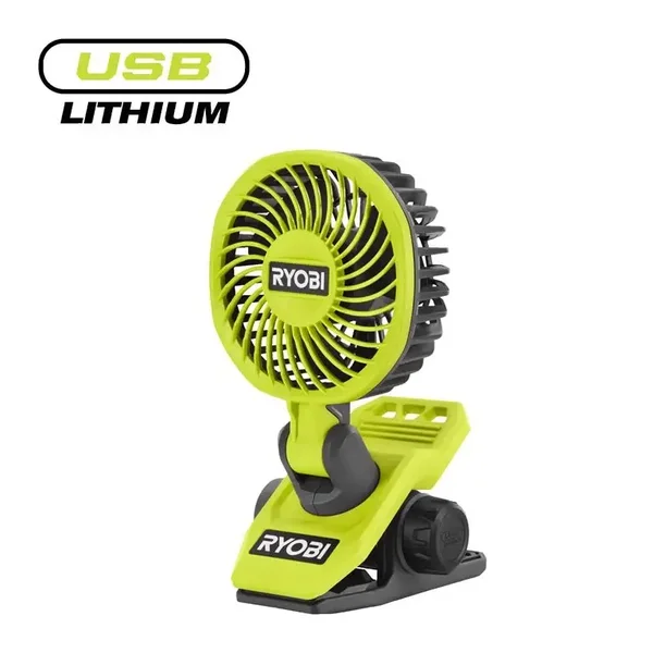 Ryobi - USB Lithium™ 4V Accu Klemventilator - RCF4-0