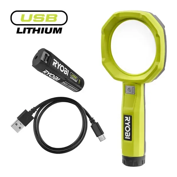 Ryobi - USB Lithium™ 4V Accu Loeplamp Startkit (incl. 1x 2.0Ah accu) - RML4-120G