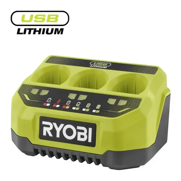 Ryobi - USB Lithium™ 4V Oplader met 3 poorten - RC43P