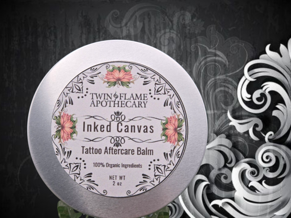 Inked Canvas Tattoo Aftercare Balm 2oz.