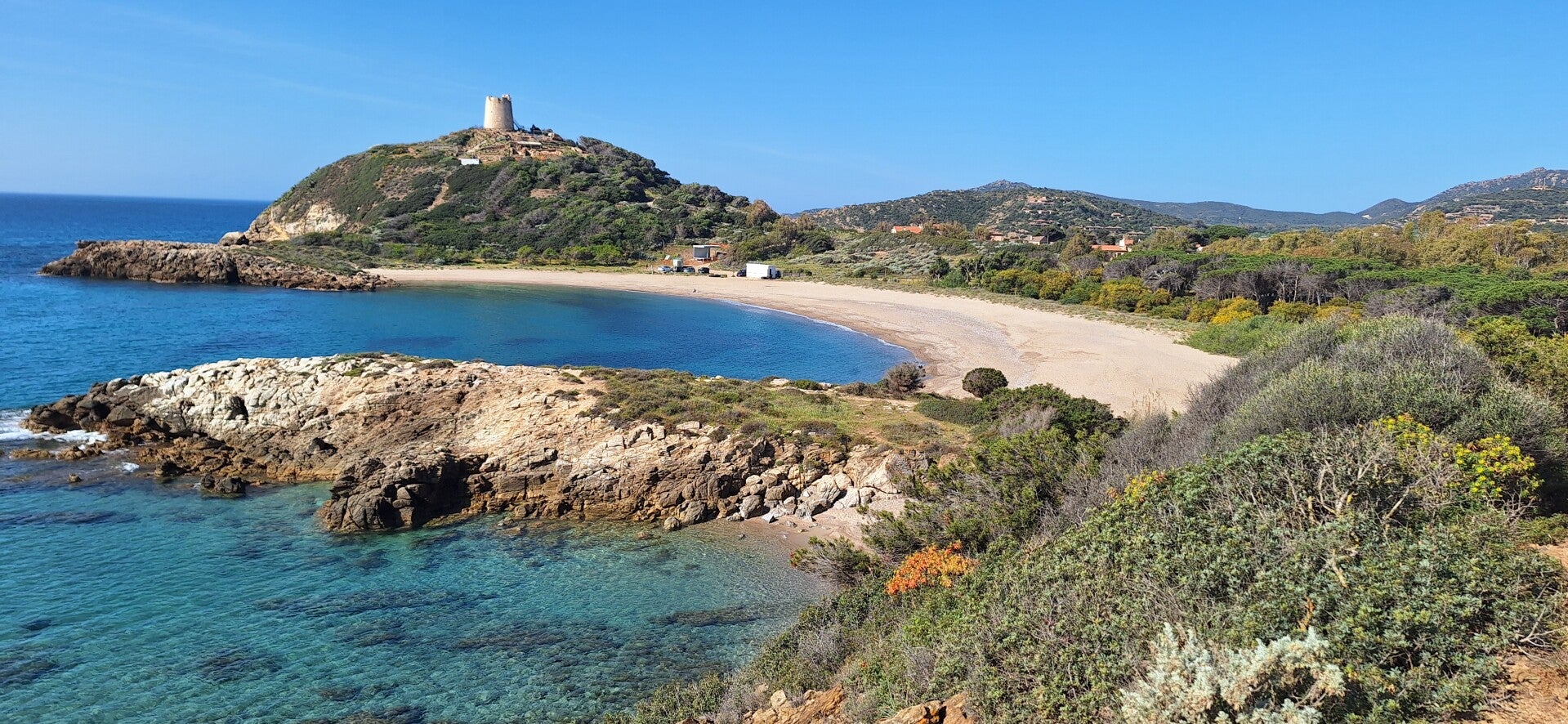 Torre chia e la strada romana