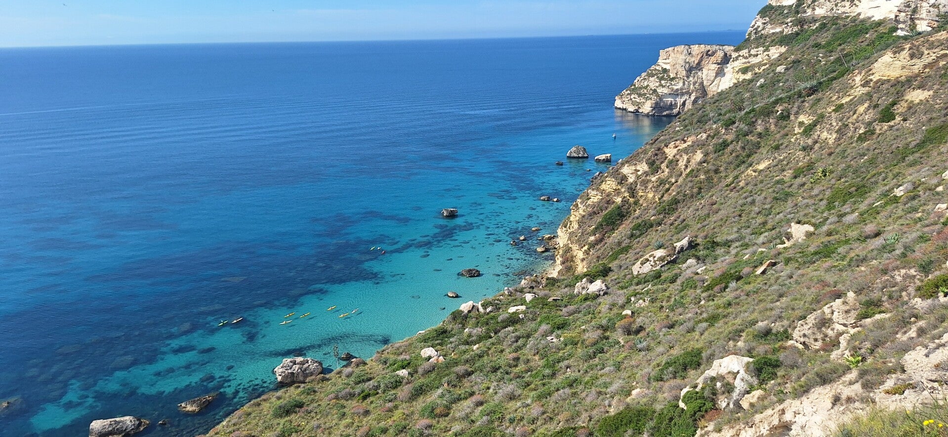 Panorama sulla sella del diavolo