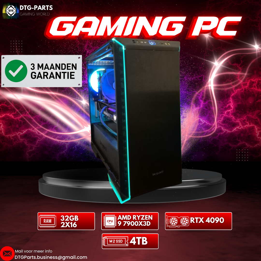 Gaming PC // RTX 4090 & AMD 9 7900X3D