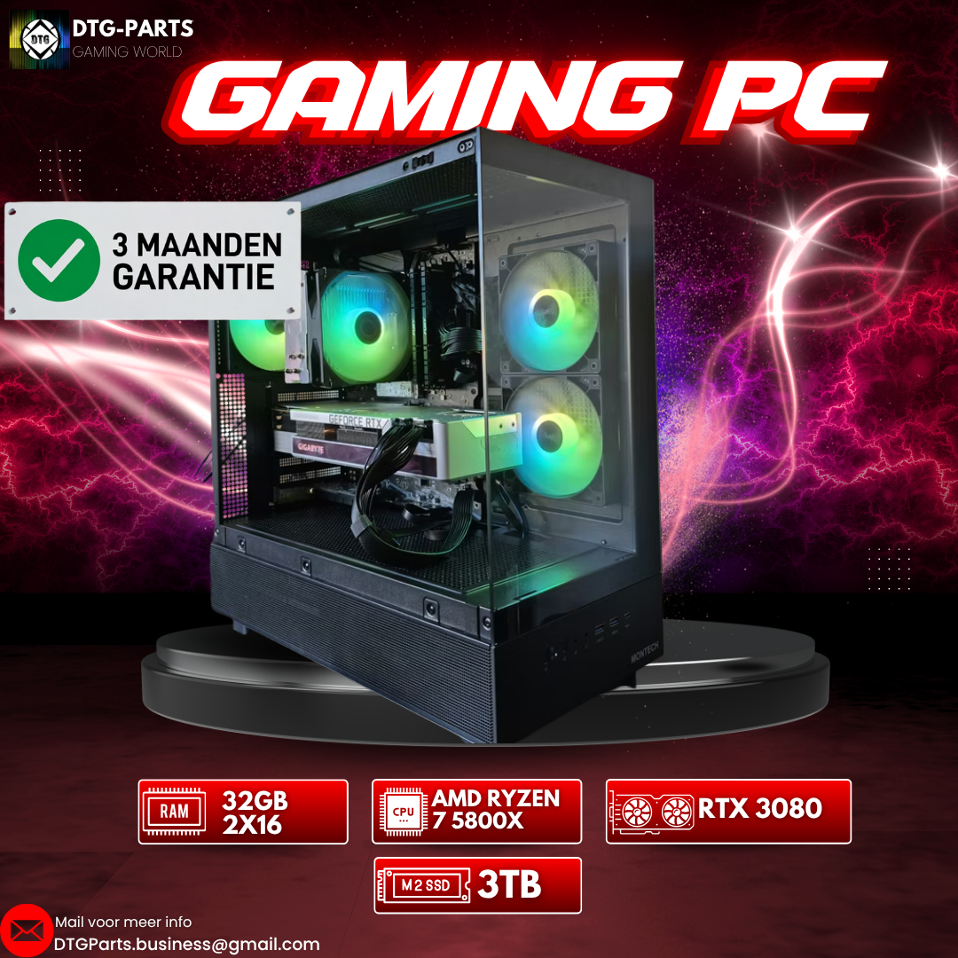 Gaming PC // RTX 3080 & AMD 7 5800X