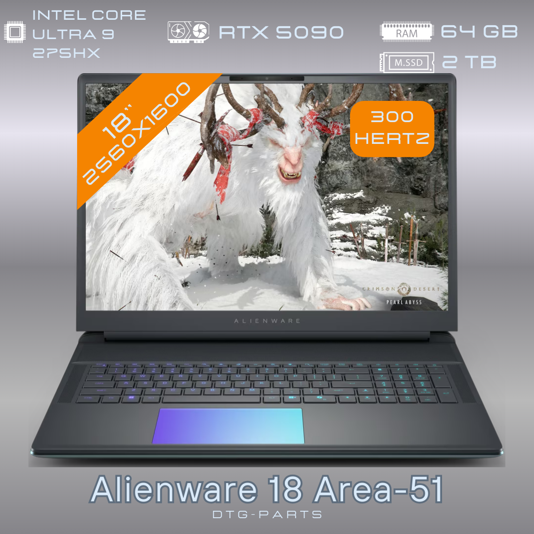 Alienware 18 Area-51 (RTX 5090 & Intel Ultra 9 275HX)