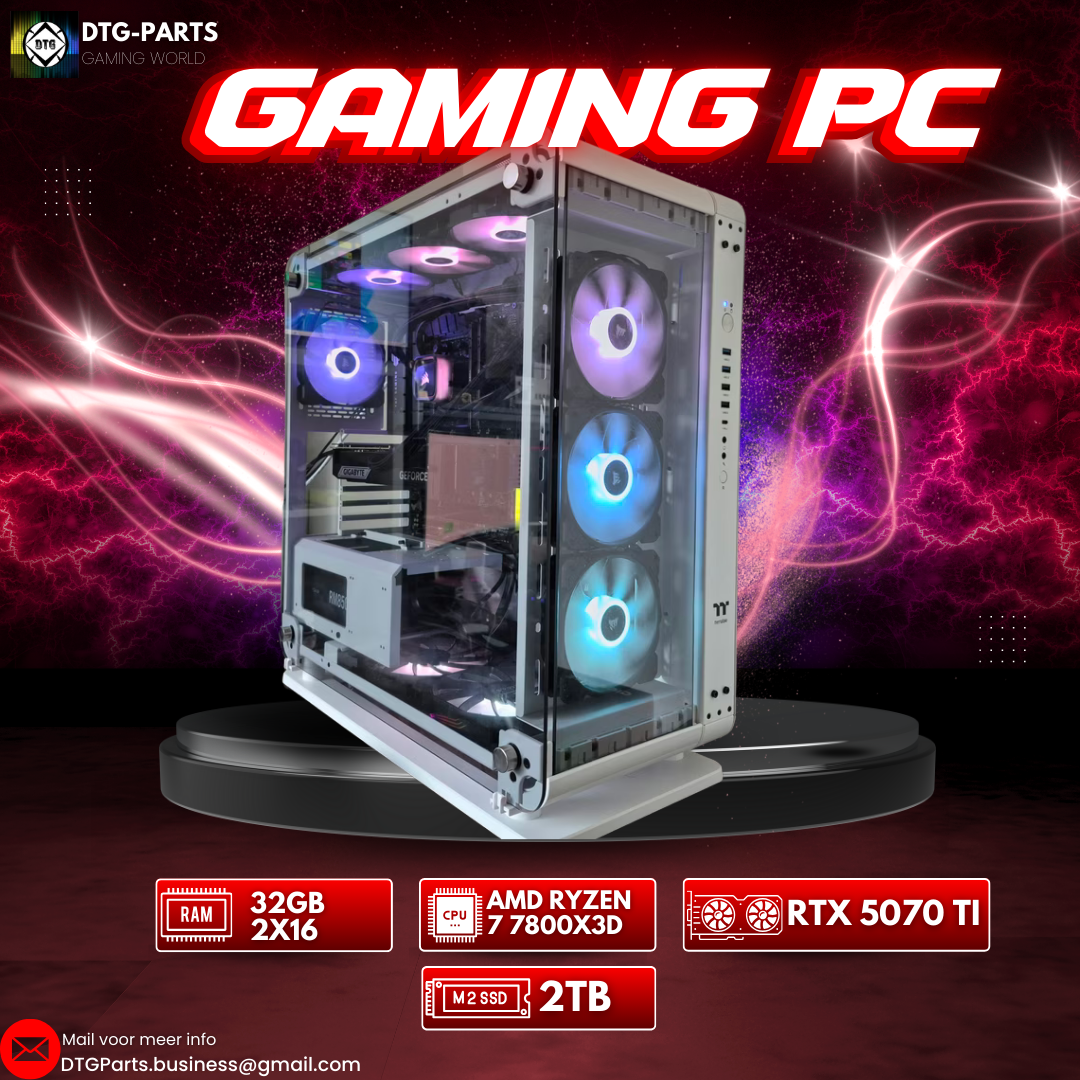 Gaming PC // RTX 5070 Ti & AMD Ryzen 7 7800X3D