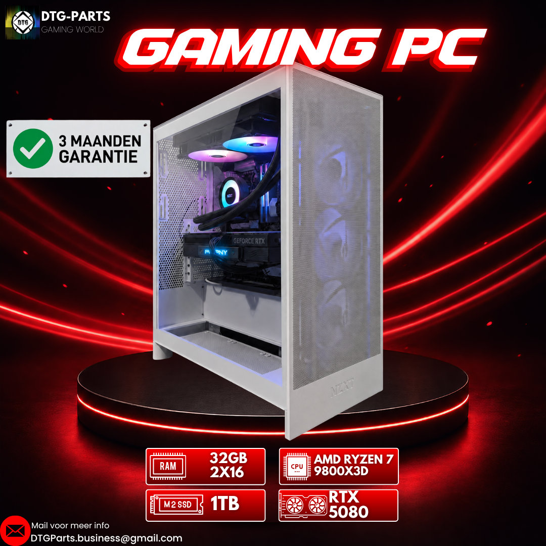Gaming PC // RTX 5080 & AMD 7 9800X3D