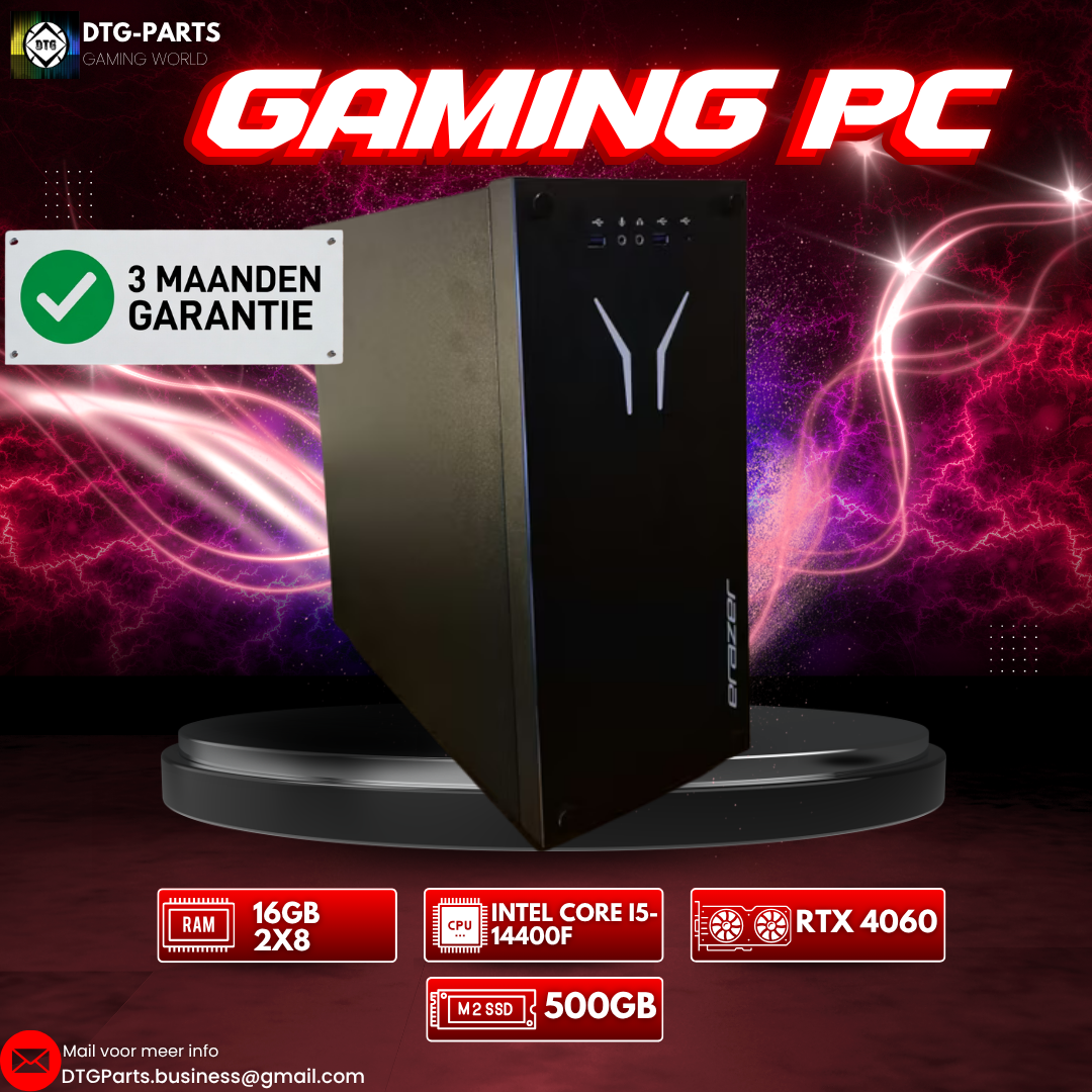 Gaming PC // RTX 4060 & i5-14400F