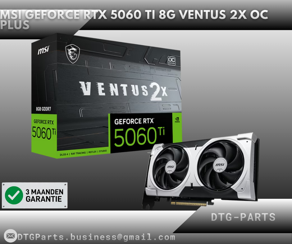 MSI GeForce RTX 5060 Ti 8G VENTUS 2X OC PLUS