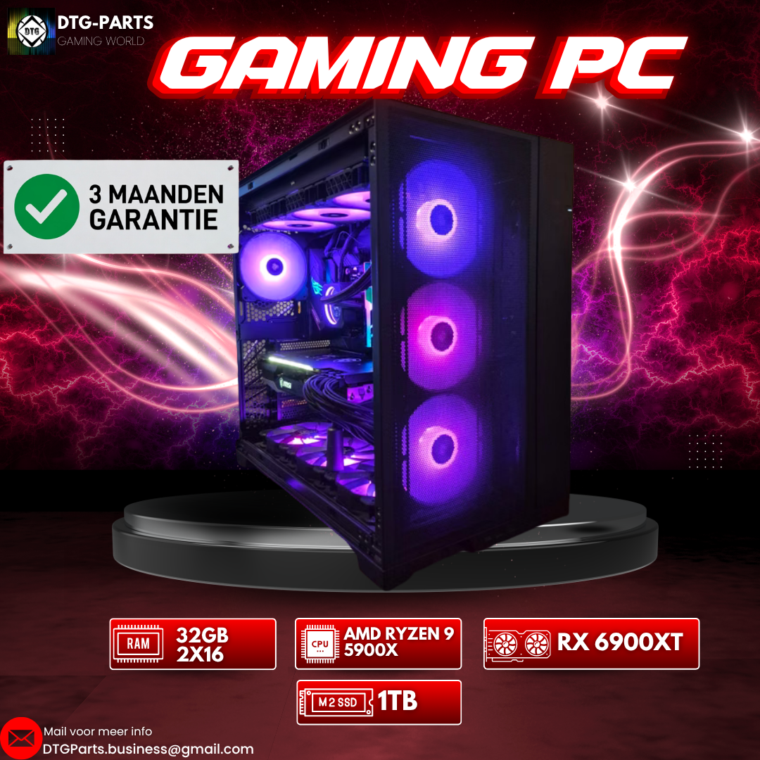 Gaming PC // RX 6900 XT & AMD Ryzen 9 5900X