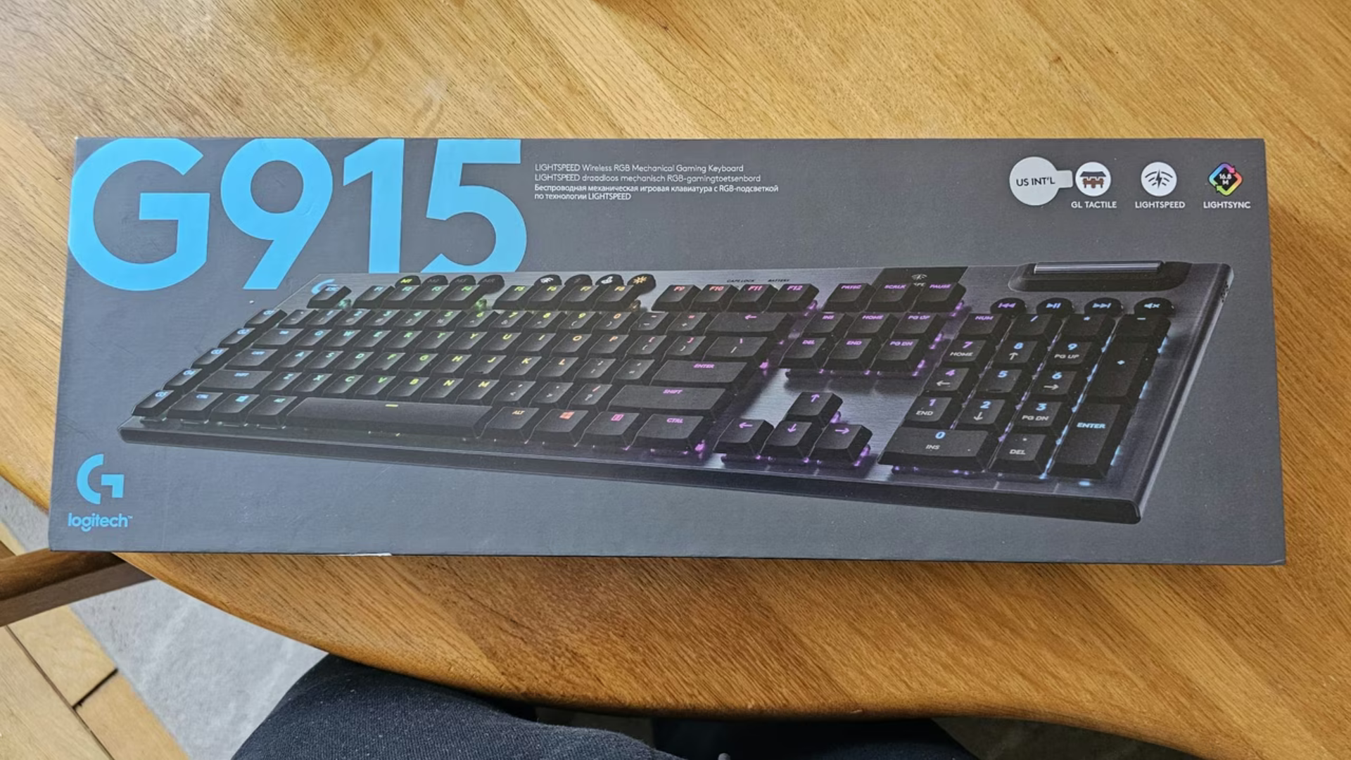 Logitech G915 (Qwerty US, Tactile)