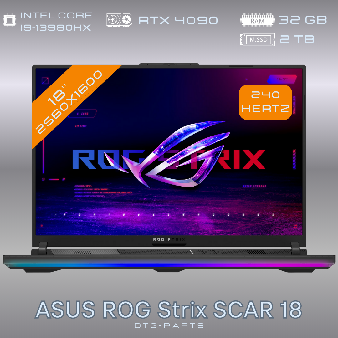 ASUS ROG Strix SCAR 18 (RTX 4090 & Intel i9-13980HX)