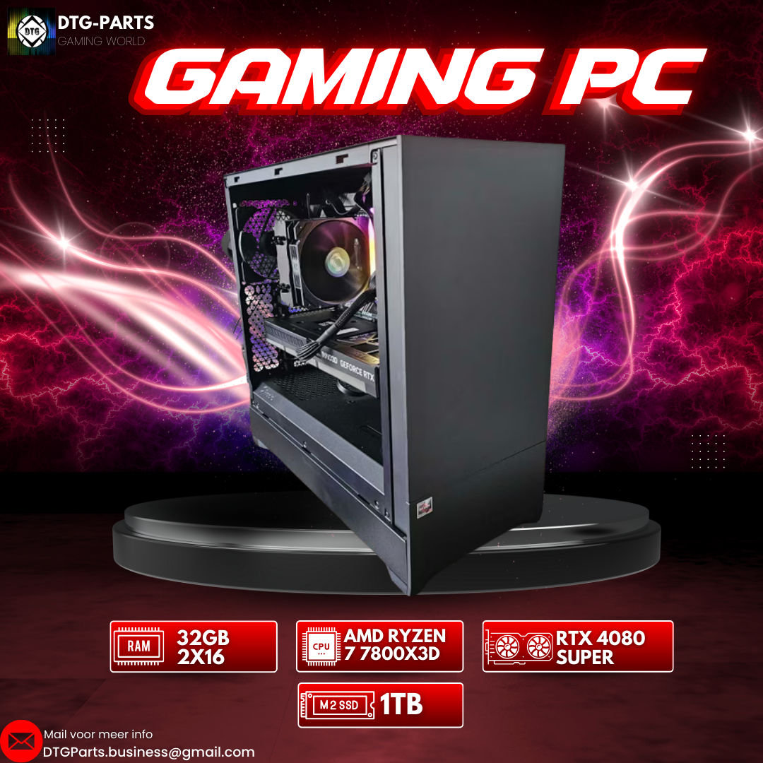 Gaming PC // RTX 4080 Super & 7800X3D