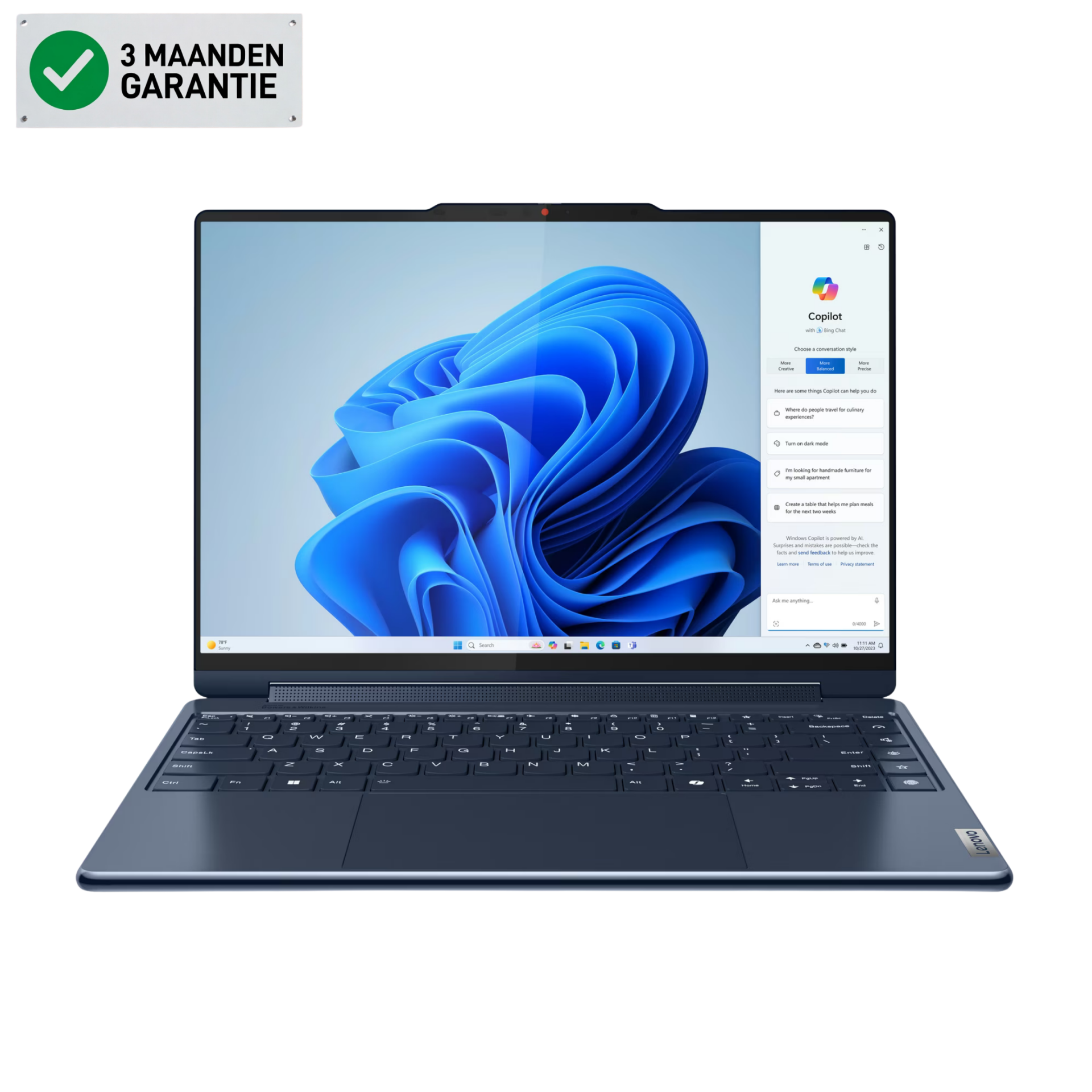 Lenovo Yoga 9 2-in-1 (32GB 7500MHz DDR5 & Intel Ultra 7 155H & 4K OLED)