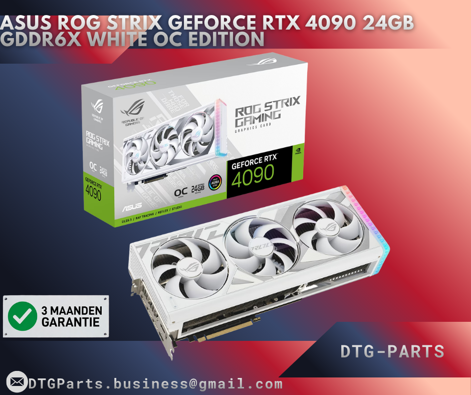 ASUS ROG Strix GeForce RTX 4090 24GB GDDR6X White OC Edition