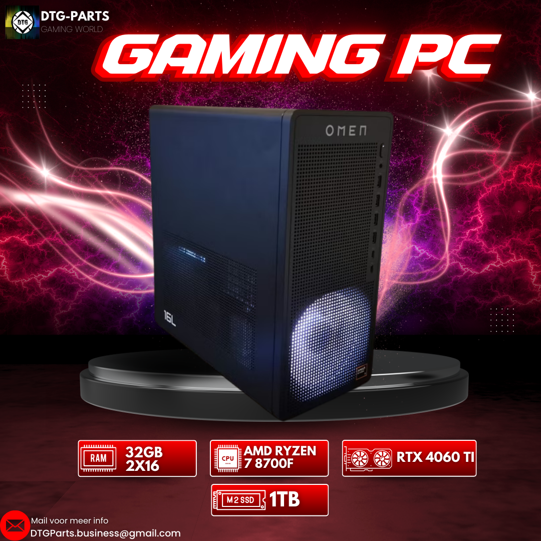 aming PC // RTX 4060 Ti & AMD Ryzen 7 8700F