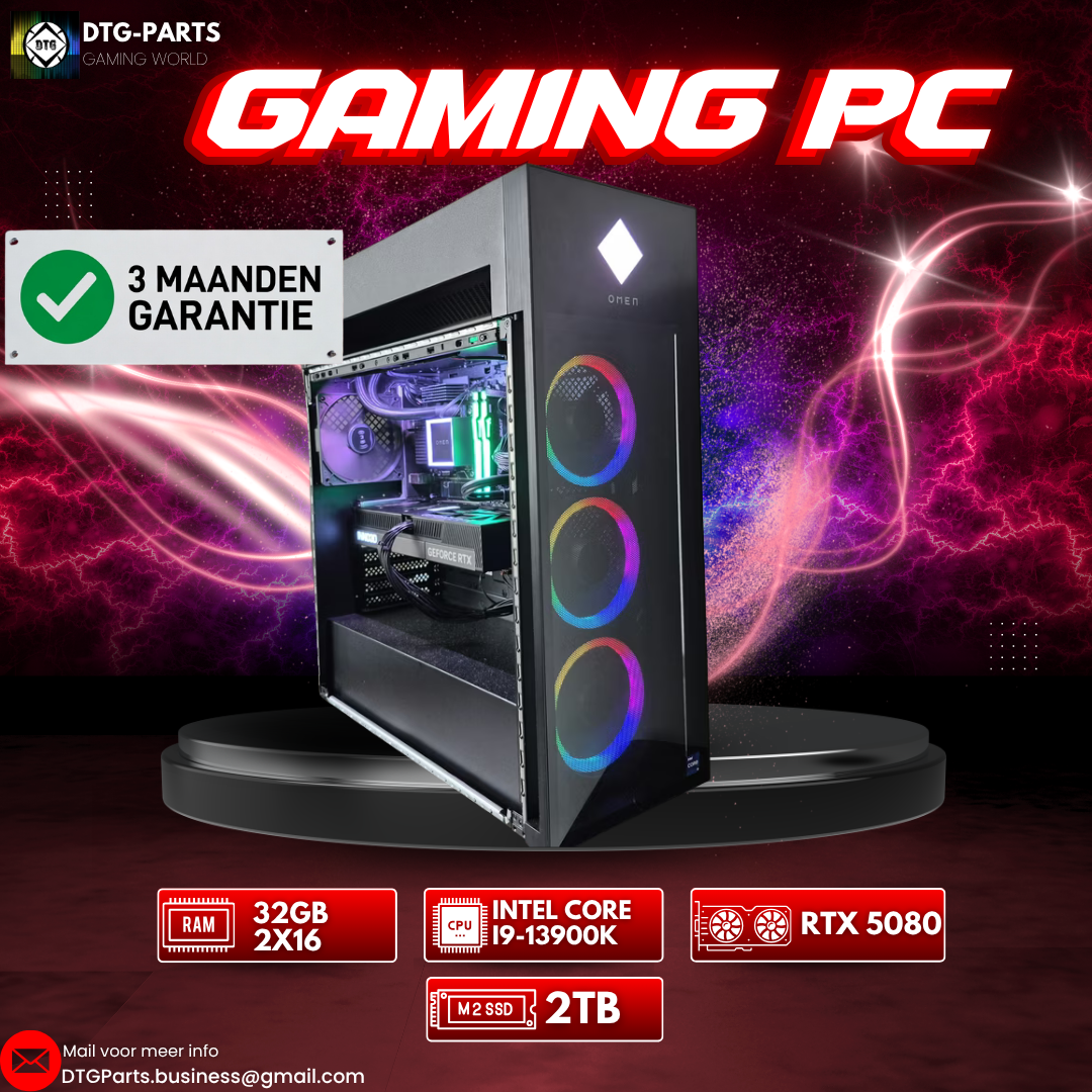 Gaming PC // RTX 5080 & Intel Core i9-13900K