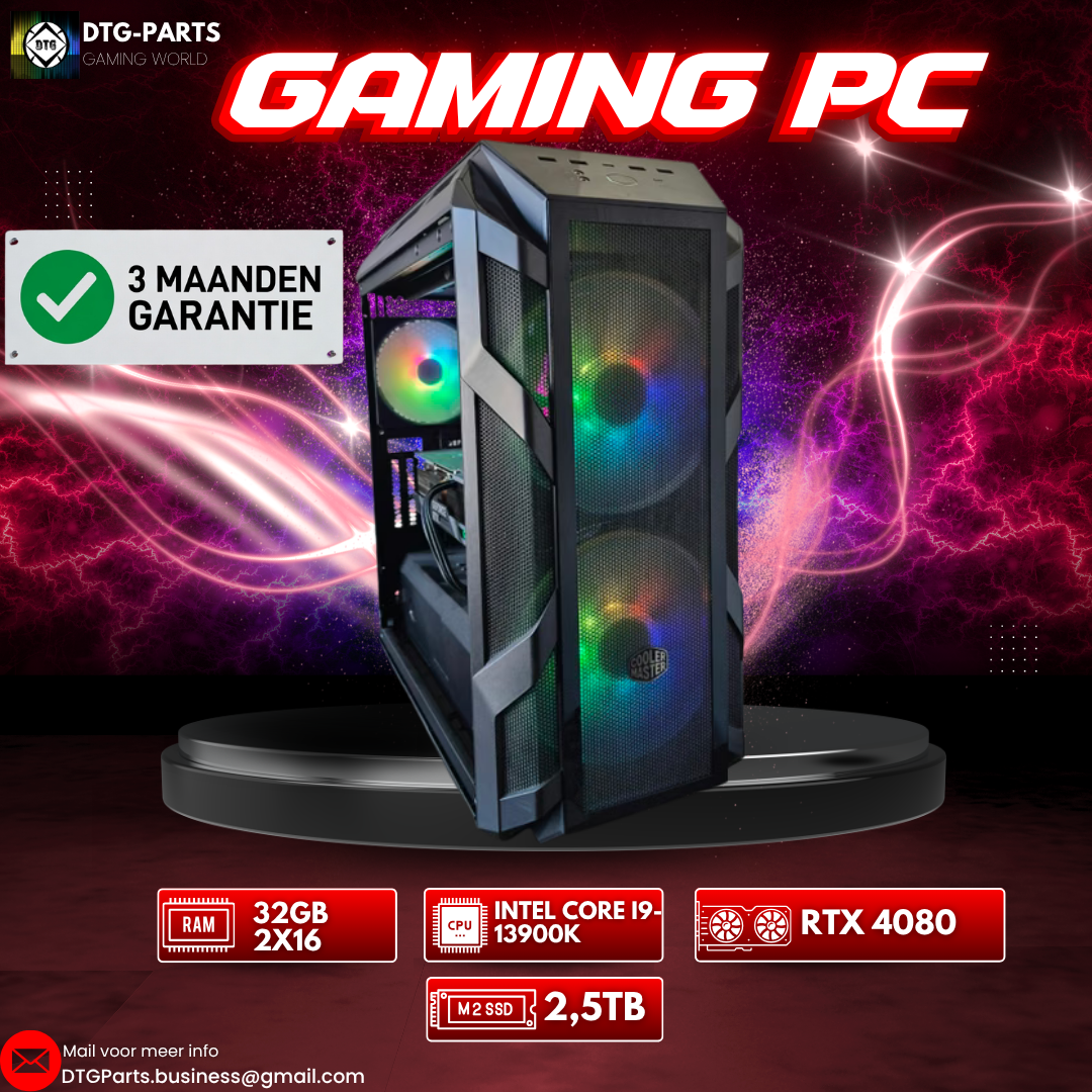 Gaming PC // RTX 4080 & Intel Core i9-13900K