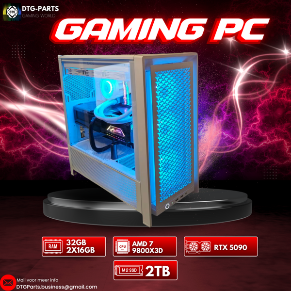 Gaming PC // RTX 5090 & AMD 7 9800X3D