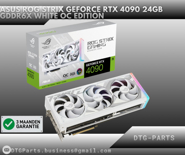 ASUS ROG Strix GeForce RTX 4090 24GB GDDR6X White OC Edition