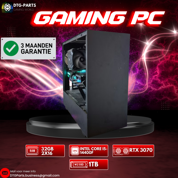 Gaming PC // RTX 3070 & i5-14400F & 32GB 3200MHz