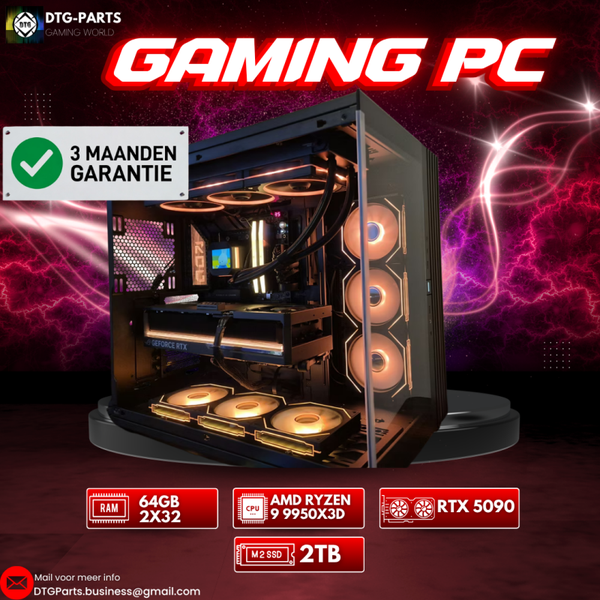 Gaming PC // RTX 5090 & AMD 9 9950X3D