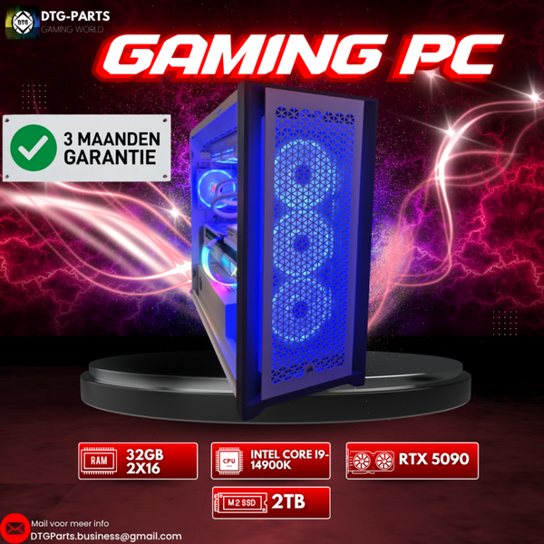 Gaming PC // RTX 5090 & Intel Core i9-14900K