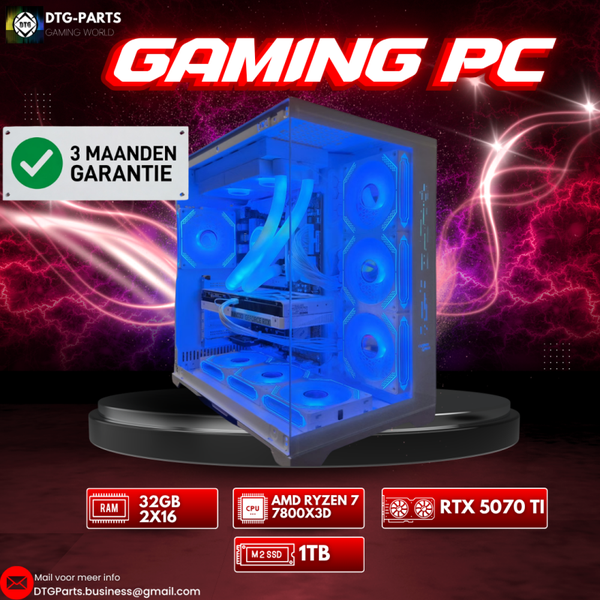 Gaming PC // RTX 5070 ti & AMD Ryzen 7 7800X3D