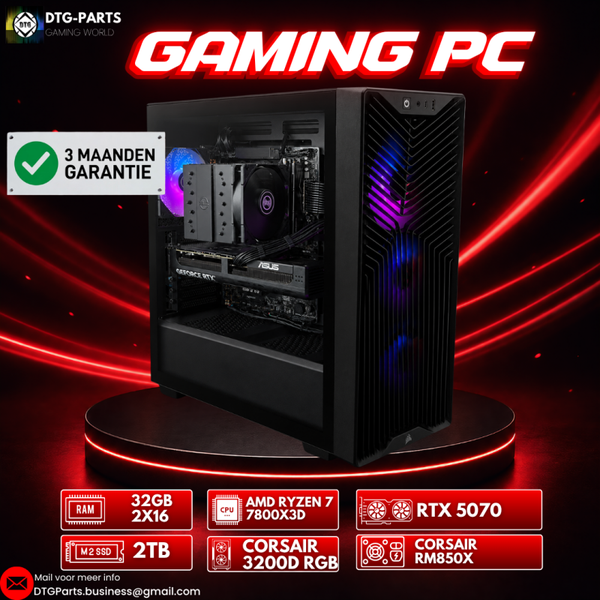 Gaming PC // RTX 5070 & AMD 7 7800X3D